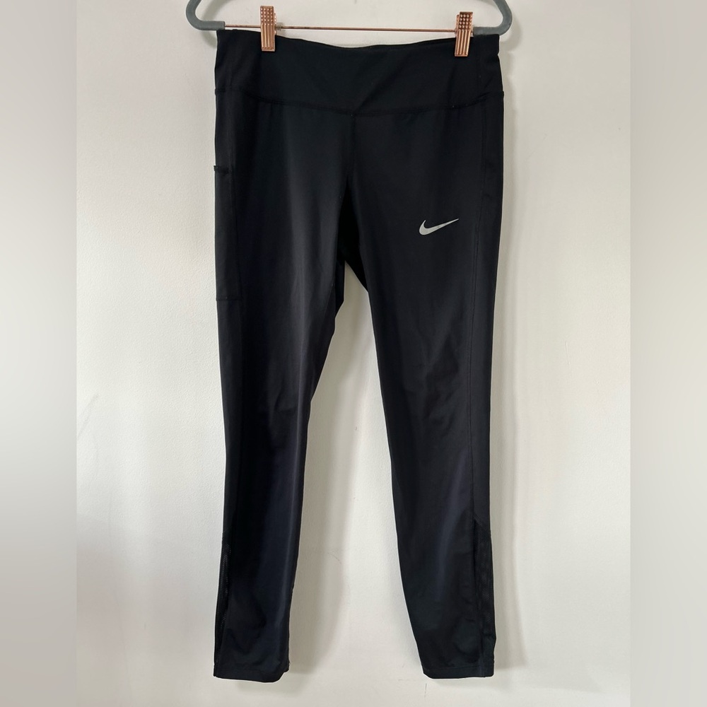 Nike Black Dri-FIT Jacket luxe‎ racer legging medium
